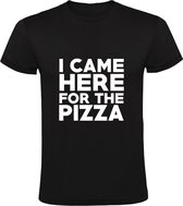 I came for the Pizza Heren T-shirt | Italiaans | Italie |  Restaurant | Horeca | Eetcafe | shirt