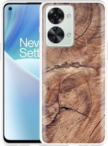 OnePlus Nord 2T Hoesje Boom doorsnede - Designed by Cazy