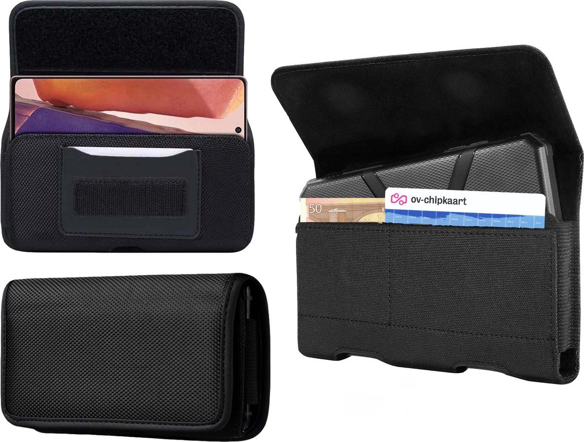 BixB Samsung Galaxy A03 Core Riemholster hoesje – telefoon holster – riem case – heuphoesje