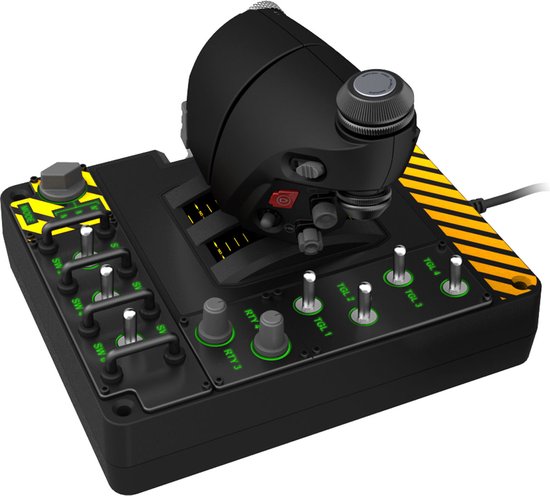 Saitek Pro Flight X-55 Rhino H.O.T.A.S. - Joystick & gashendel