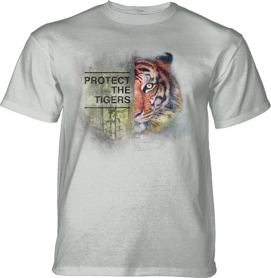 T-shirt Protect Tiger Grey 4XL