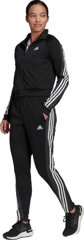 adidas Teamsport Tracksuit - Trainingspakken - zwart - Vrouwen | bol.com