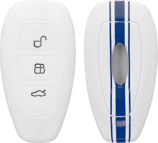 kwmobile autosleutel hoesje compatibel met Suzuki Sport 2-knops autosleutel Keyless Go hoes - Autosleutel behuizing - Sleuteletui in zwart/rood