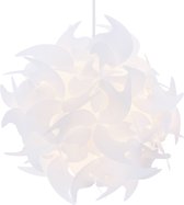 kwmobile hanglamp - DIY puzzel lamp XL - Lampenkap om zelf te puzzelen - Diameter 40 cm - Wit