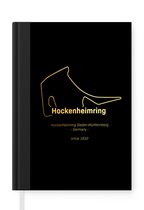 Notitieboek - Schrijfboek - Duitsland - Formule 1 - Circuit - Notitieboekje klein - A5 formaat - Schrijfblok - Cadeau voor man