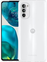 Motorola Moto G52 TPU Case hoesje - Just in Case - Effen Transparant - TPU (Zacht)