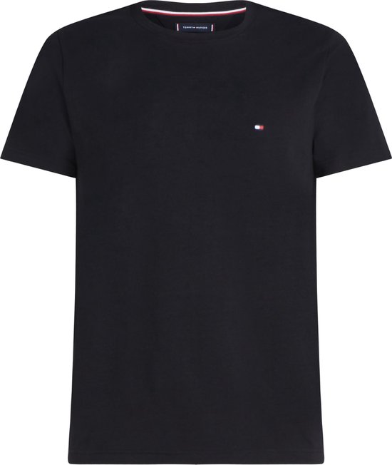 T-shirt Ronde Hals Core Stretch Slim Zwart (MW0MW27539 - BDS)