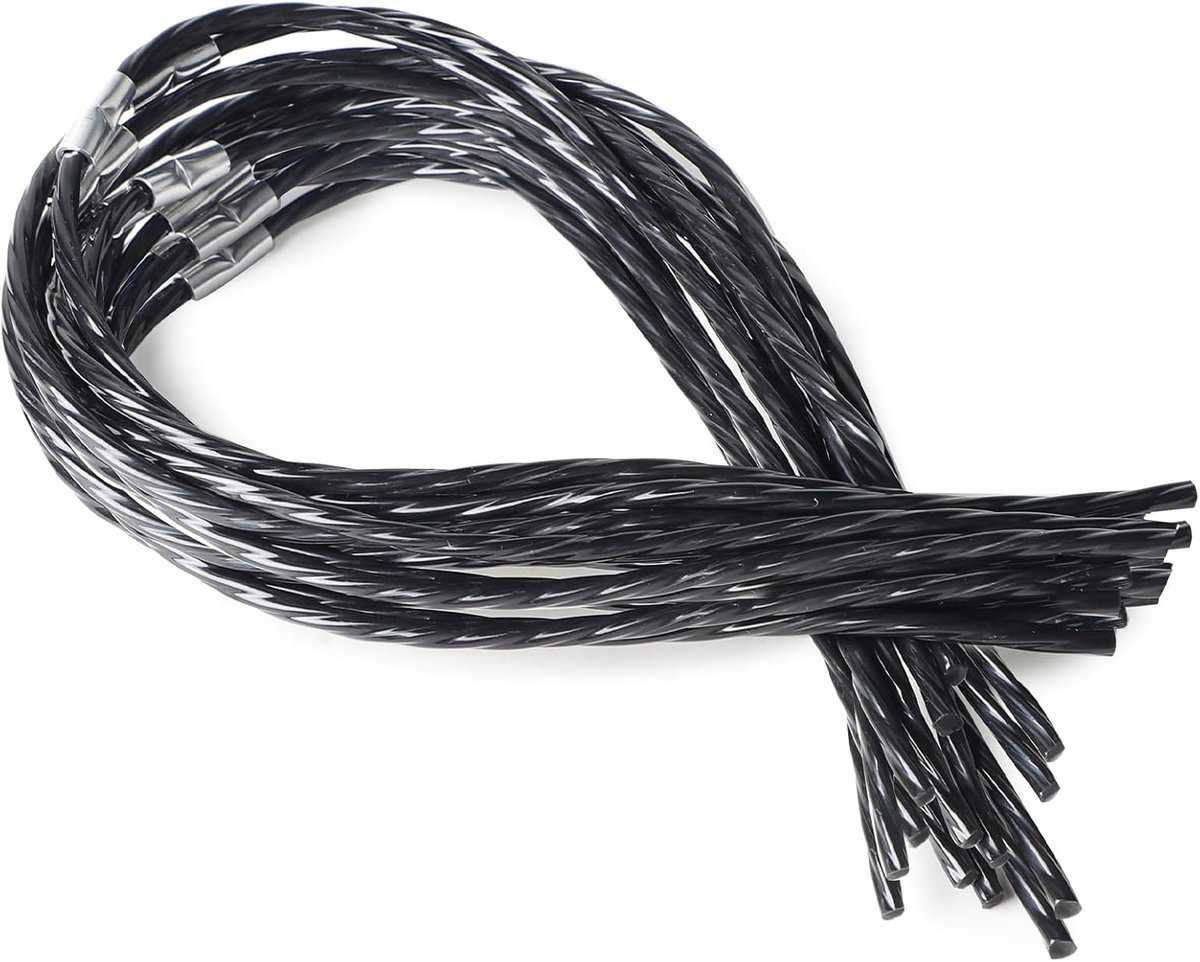 SnelShoppen - 36pcs Trimmerdraad voor Bosch AFS 23-37 Grasmaaier - Hoogwaardige Nylon & Aluminium - 3.5mm x 37cm Tuinaccessoires voor Onkruid en Gras
