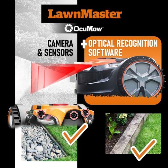 LAWNMASTER - VBRM16MAX - Robot tondeuse - 16 cm - 24V 8Ah — afbeelding 3