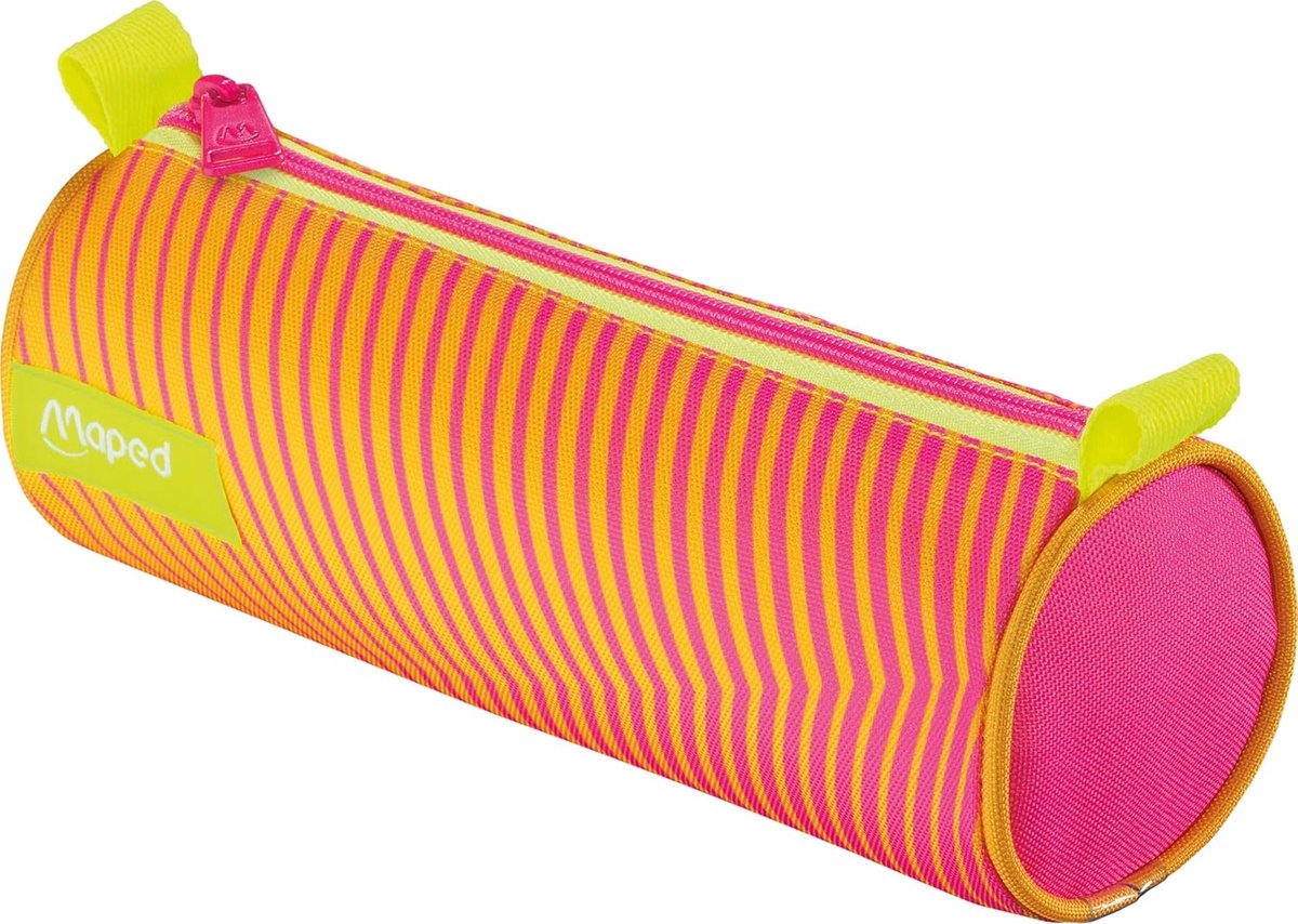 Thijox - Neon Tube Kit - 22,5cm x 7,5cm - Robuuste sluiting - Trendy Neon Kleuren - Praktisch Voor Schoolaccessoires, Creatief Gebruik, Kinderen, Kant