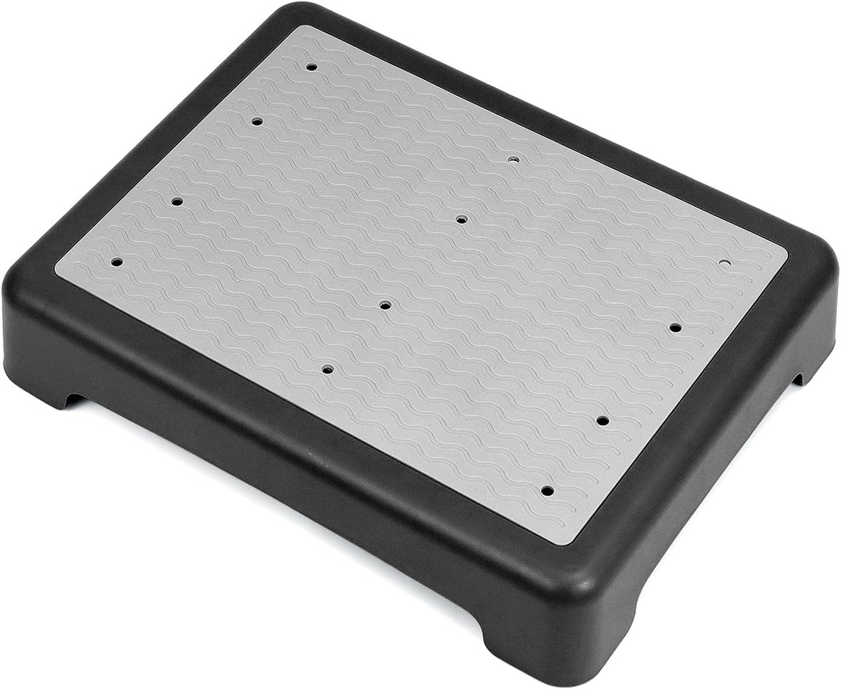 SnelShoppen - QWORK Non-slip Half Step 9cm - Draagbare Stap Steun & Trap Hulp met 220kg Laadcapaciteit voor Senioren, Badkamer, Auto, Buiten