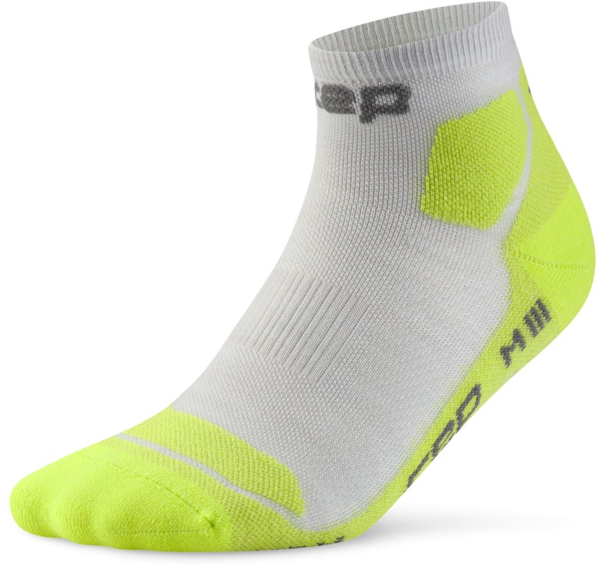 CEP Hiking Light Merino Low-Cut Compressie - Neongeel - Heren(42-45)