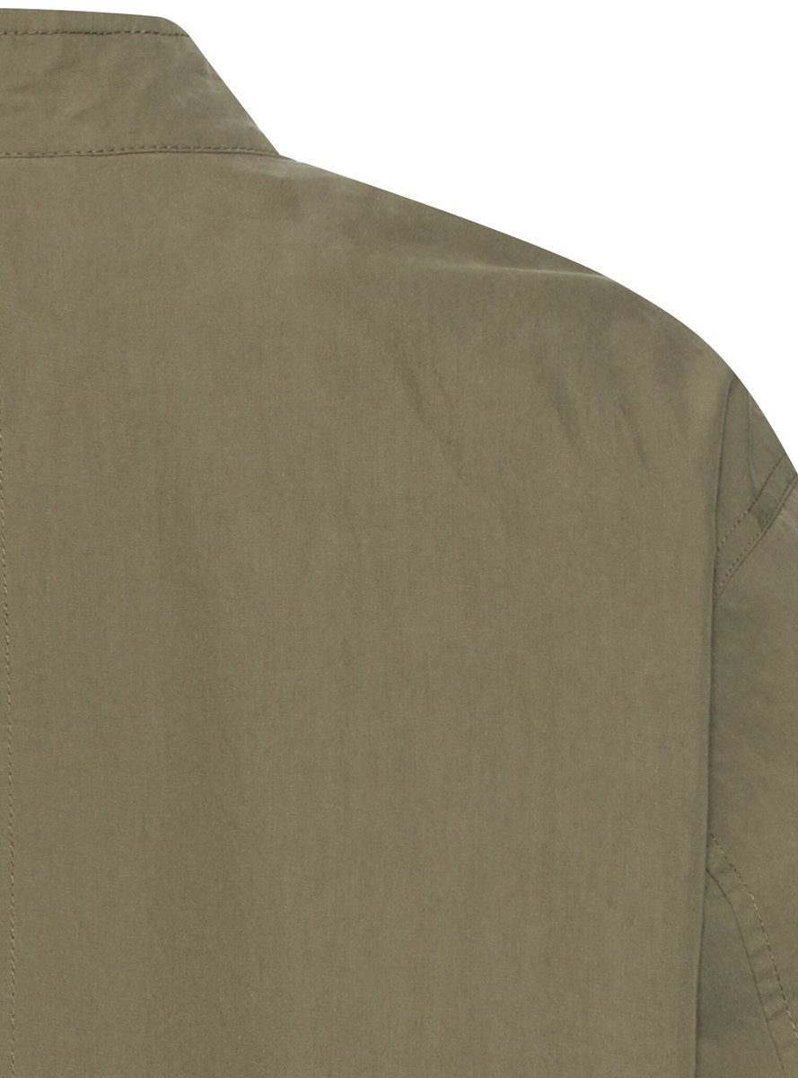 camel active Oversized jas met trekkoord in de taille - Maat womenswear-34 - Donkergroen