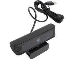 SnelShoppen - HD 1080p Webcam voor PC - IR Gezichtsherkenning, Breedhoek USB Webcam voor Computer, Ideaal voor Video Calls en Streaming