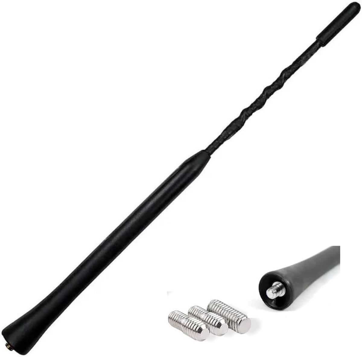SnelShoppen - Audioproject A104 Auto Antenne - Plafond Antenne Radio 24cm Geschikt Voor VW Golf, Lupo, Polo, Audi, Opel, Ford Focus, Renault, BMW, Sea