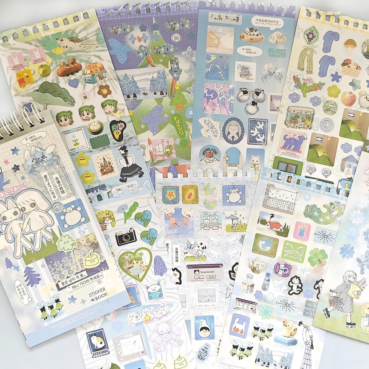 SnelShoppen - 400+ Japanse Kawaii Scrapbook Stickers, Kleurrijke Accessoires voor Journaling, Dagboek, Plakboek en Creatieve Knutselprojecten