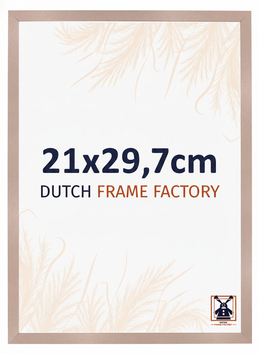 Fotolijst A4 21x29,7 cm - MDF - Oudroze - Benno
