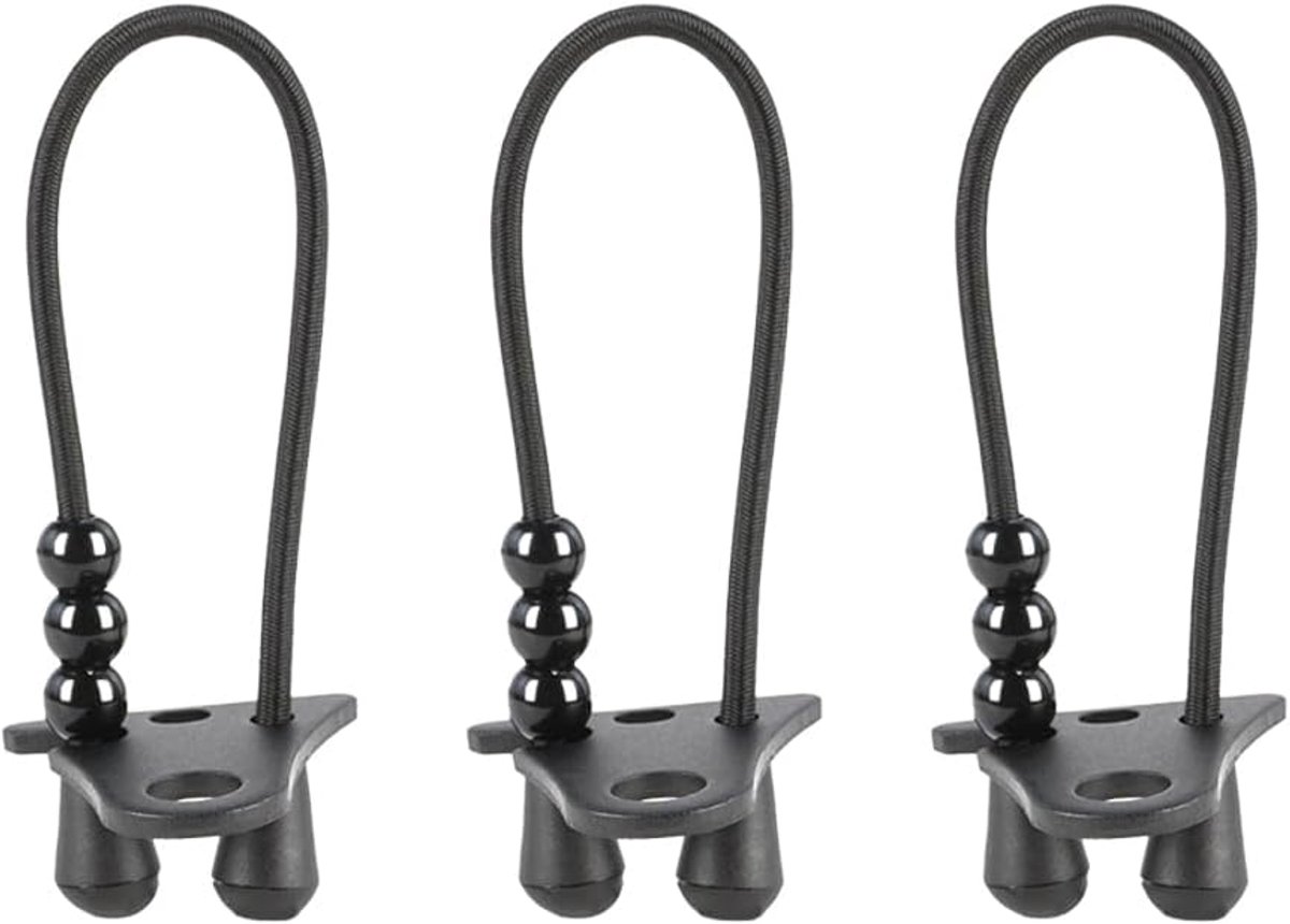 SnelShoppen - Rubber Rope Vissenhengel Lock voor Steun, Rod Pod Accessoires voor Karper Vissen, Verstelbaar, Duurzaam, Ideaal voor Visuitjes