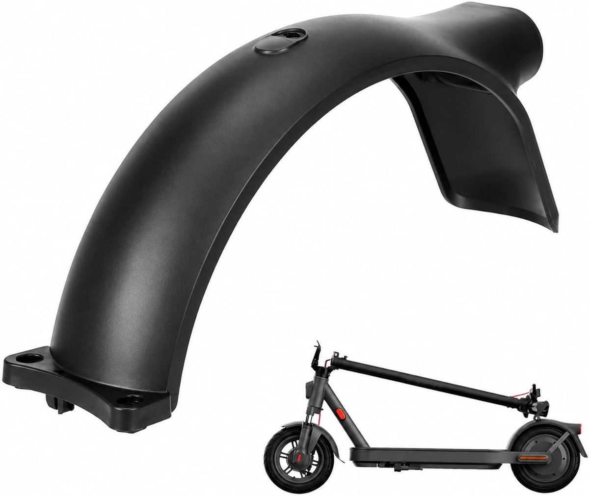 SnelShoppen - Achterspatbord voor Elektrische Step, Premium Spatbord Reserveonderdeel, Robuust Spatbord Achter voor E-scooter, Origineel Accessoire, P