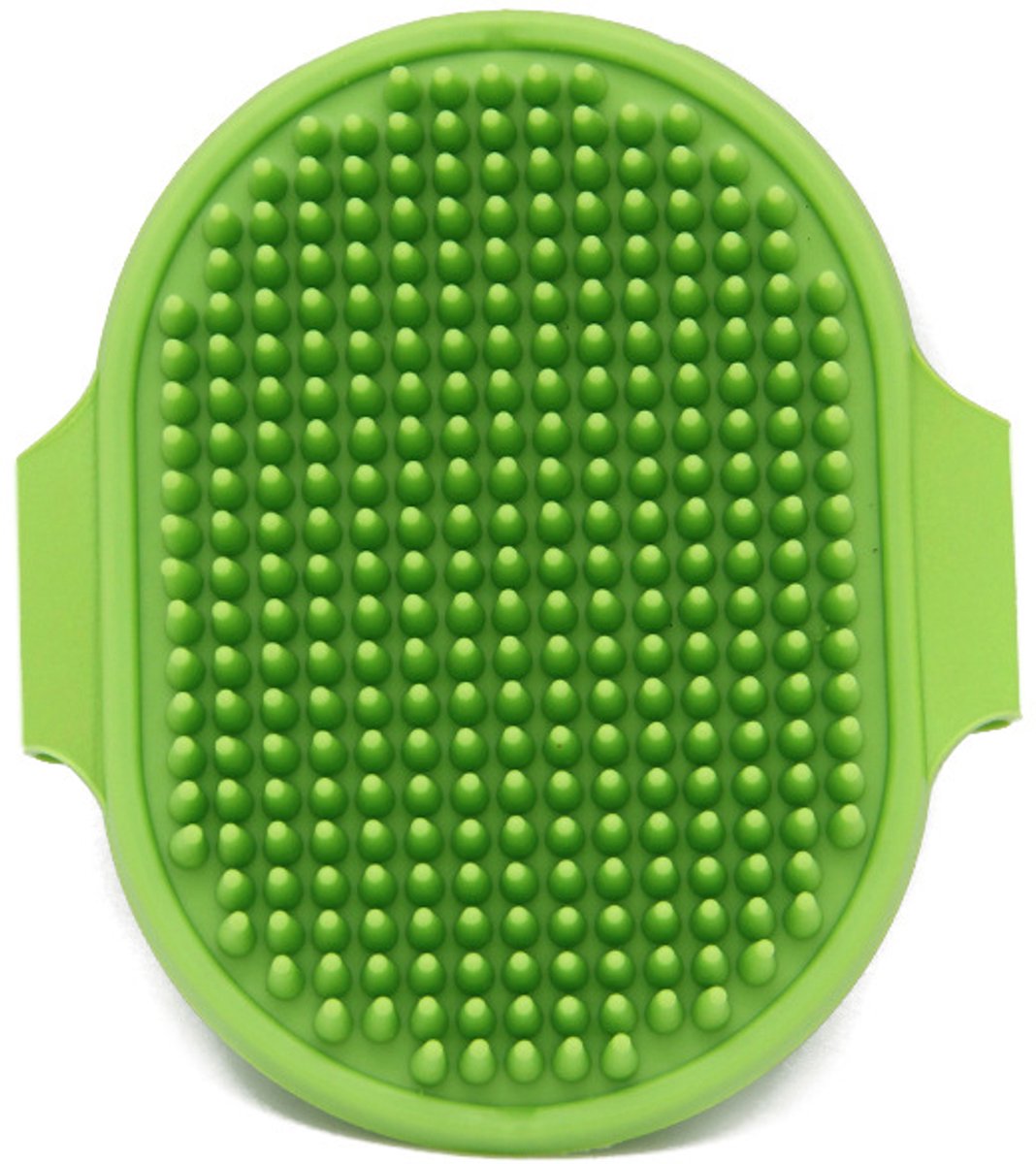Uitkam- en massageborstel voor katten 13 cm, Groen