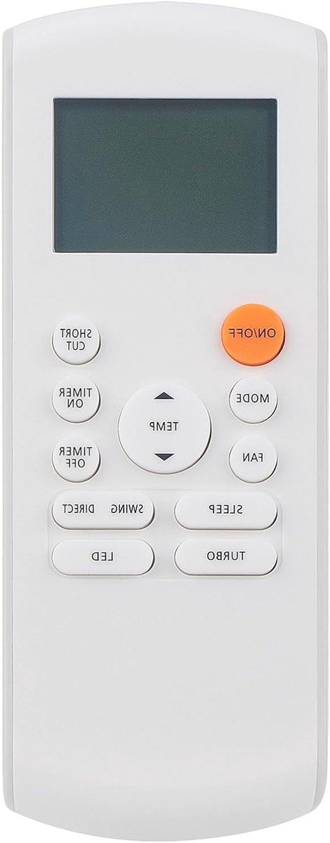 Vervang Afstandsbediening - Airco Afstandsbediening - Airco Bediening - Directe Werking - 4 x 12 cm - Zwart