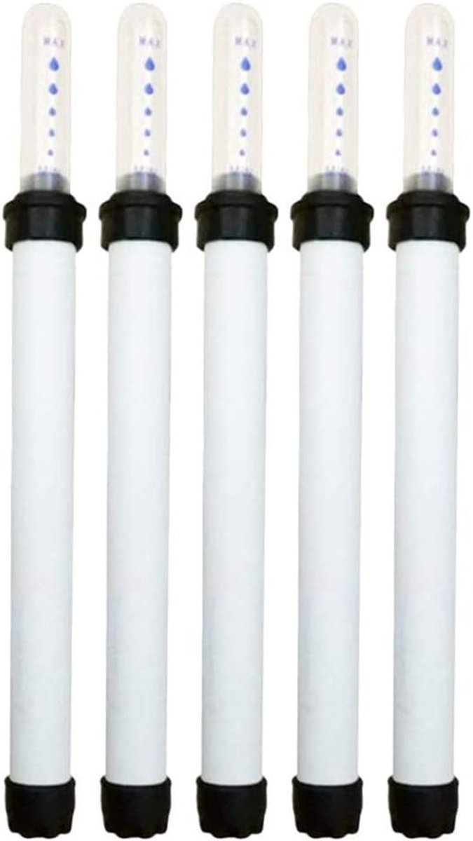 SnelShoppen - 5 stks Waterniveau Indicator Guage Tester voor Potplanten - Bodem Vochtmeter - Sensor en Sonde - Ideaal voor Tuin, Balkon en Binnen