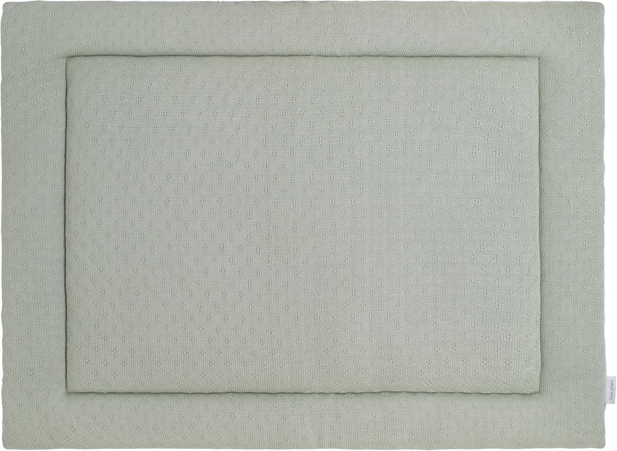 SnelShoppen - Boxkleed voor Baby - Mood - Laurel Green - 75x95 cm - Zacht en Comfortabel Speelkleed voor in de Box - Perfect voor Baby's Speelruimte