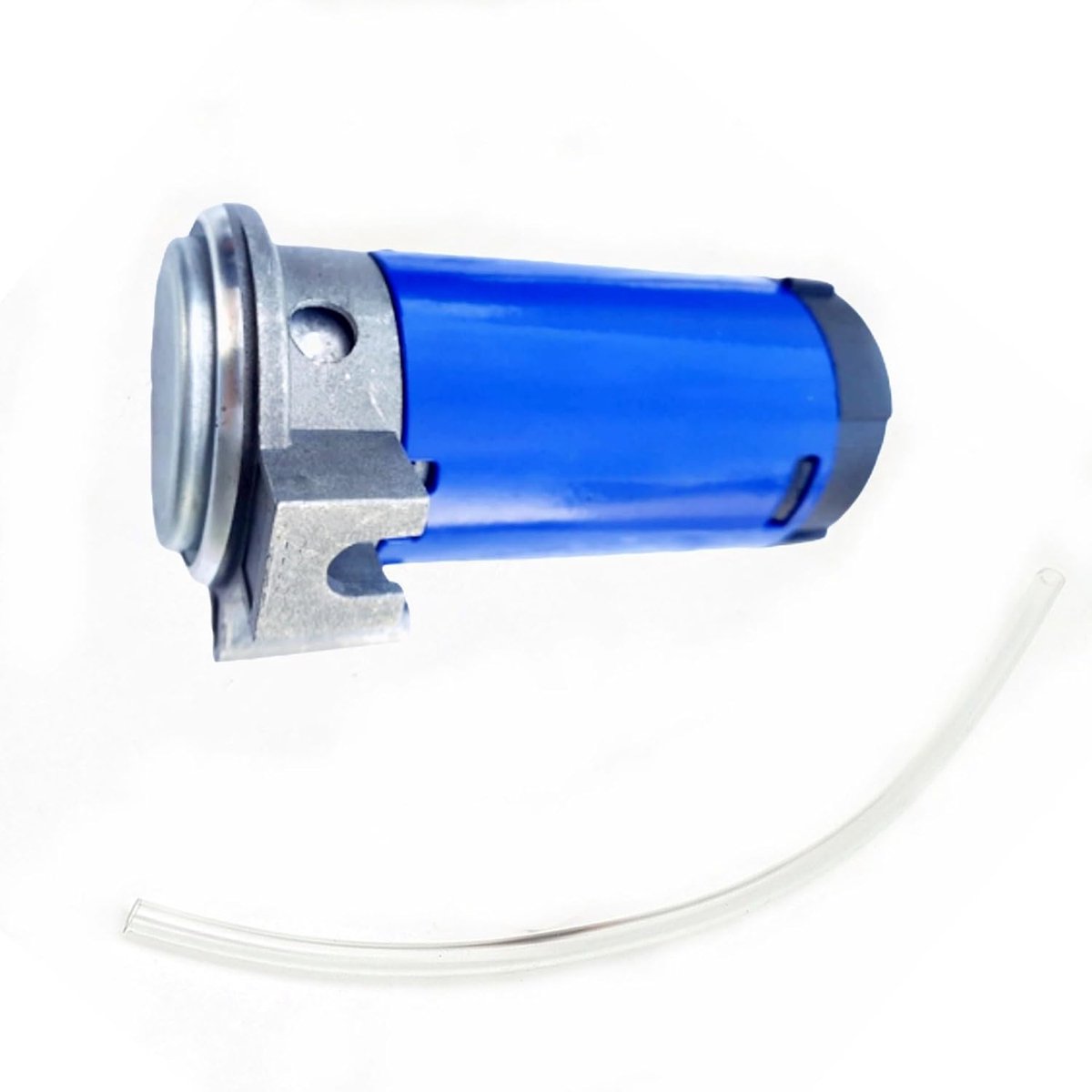SnelShoppen - 24V Draagbare Blauwe Luchtcompressor Set, Waterdichte Luchtpomp met Slang, Eenvoudig te Installeren voor Auto's, Vrachtwagens en Boten