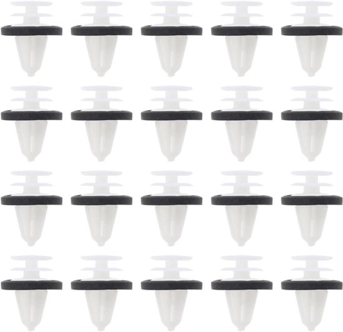 - Deurpanelen - Clips - Autobevestigingsonderdelen - Auto - 30 stuks - Geschikt voor - Zwart - W713297S300 4831516 - Binnenbekleding - Deurbevestigingsclips.