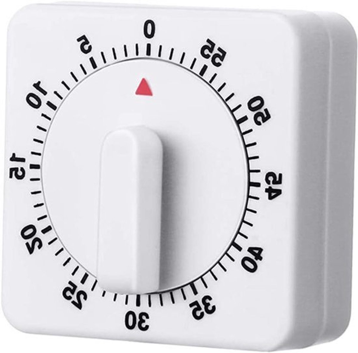 Mechanische 60 minuten Keukenwekker en Eierwekker - Korte Timer, Draagbaar en Batterijloos
