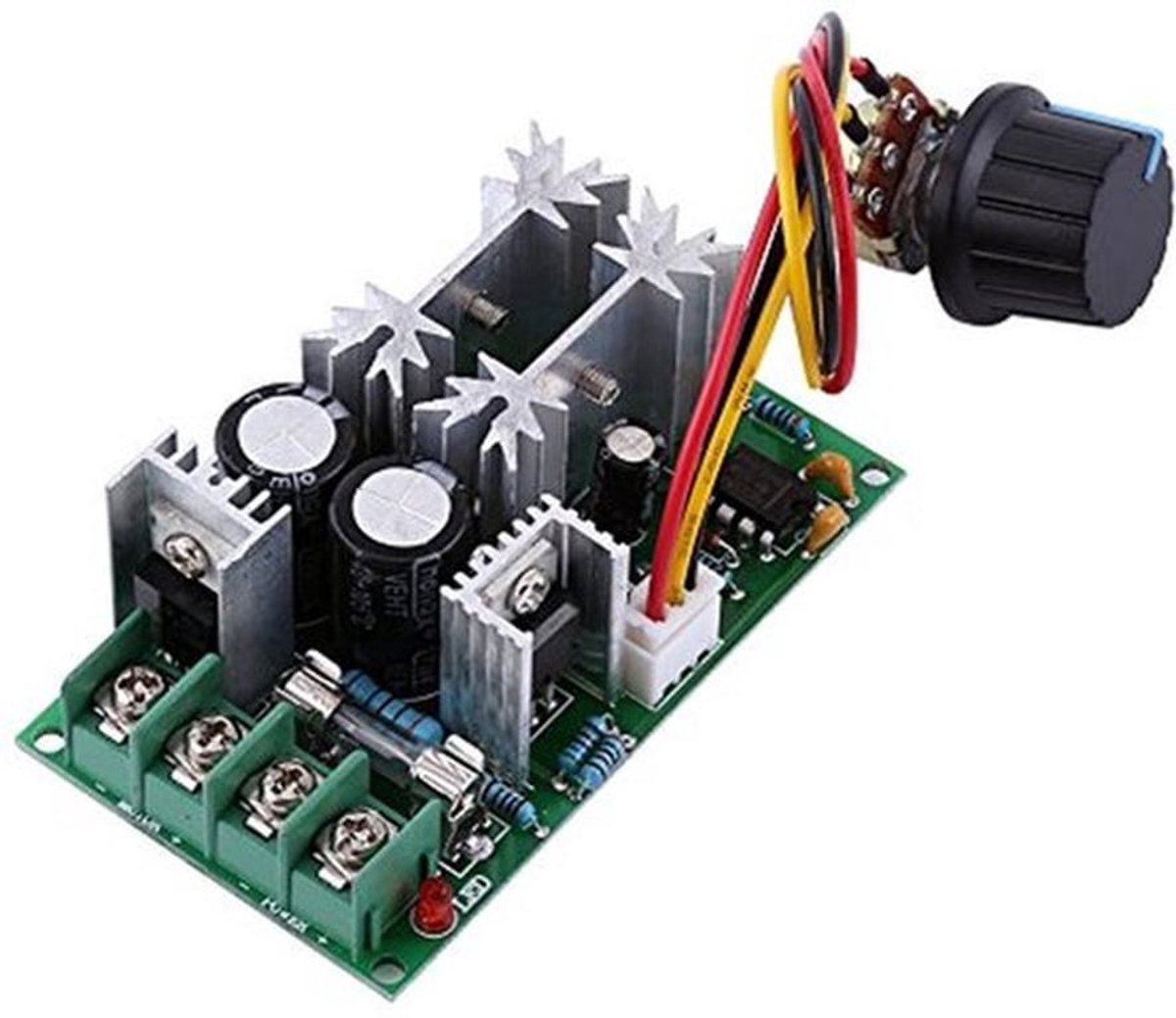Snelheidsregelaar 20A - DC10-60V PWM Motorregelaar - Hoge Prestaties
