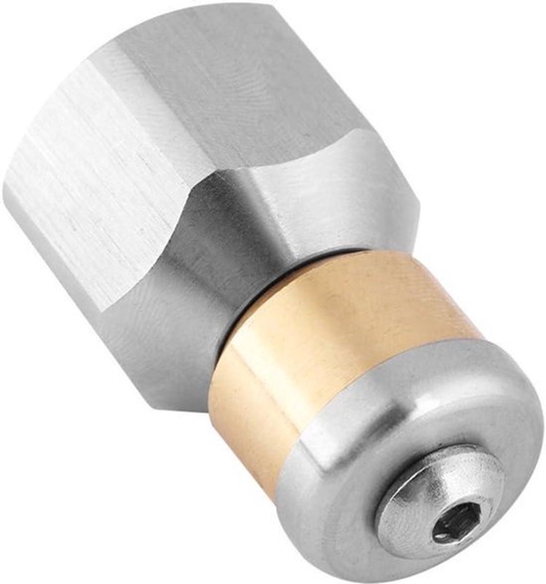 3/8'' BSP Rotonde Reinigingsmondstuk voor 304 RVS en Messing Hoge Druk Reinigers