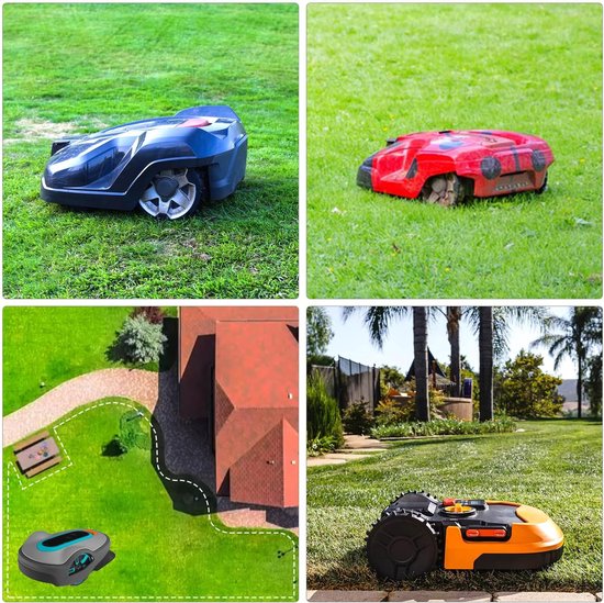 100m Begrenzingskabel Robotmaaier + 50 Haringen + 10 Kabelconnectoren + 10 Aansluitklemmen, Begrenzingsdraad voor Robotmaaier, Compatibel met Bosch Gardena Husqvarna Stihl enz van Merkloos	 — afbeelding 4