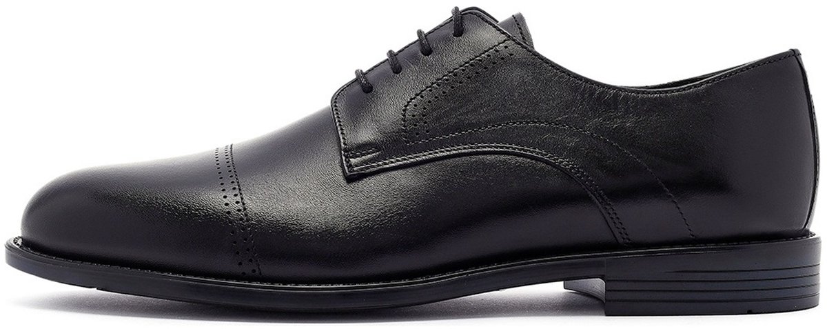 DERIMOD Klassieke Veterschoenen Leren Klassieke Veterschoenen
