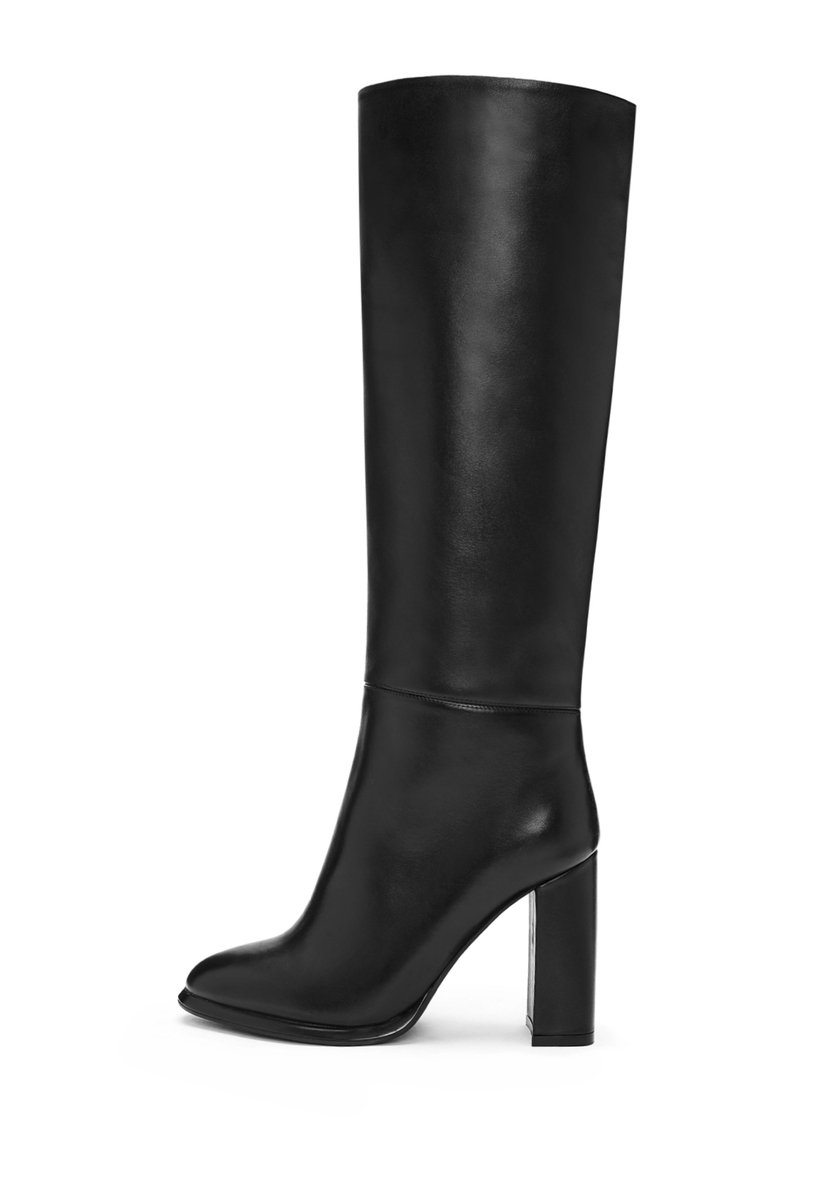 DERIMOD Heeled Boots Leather Heeled Boots