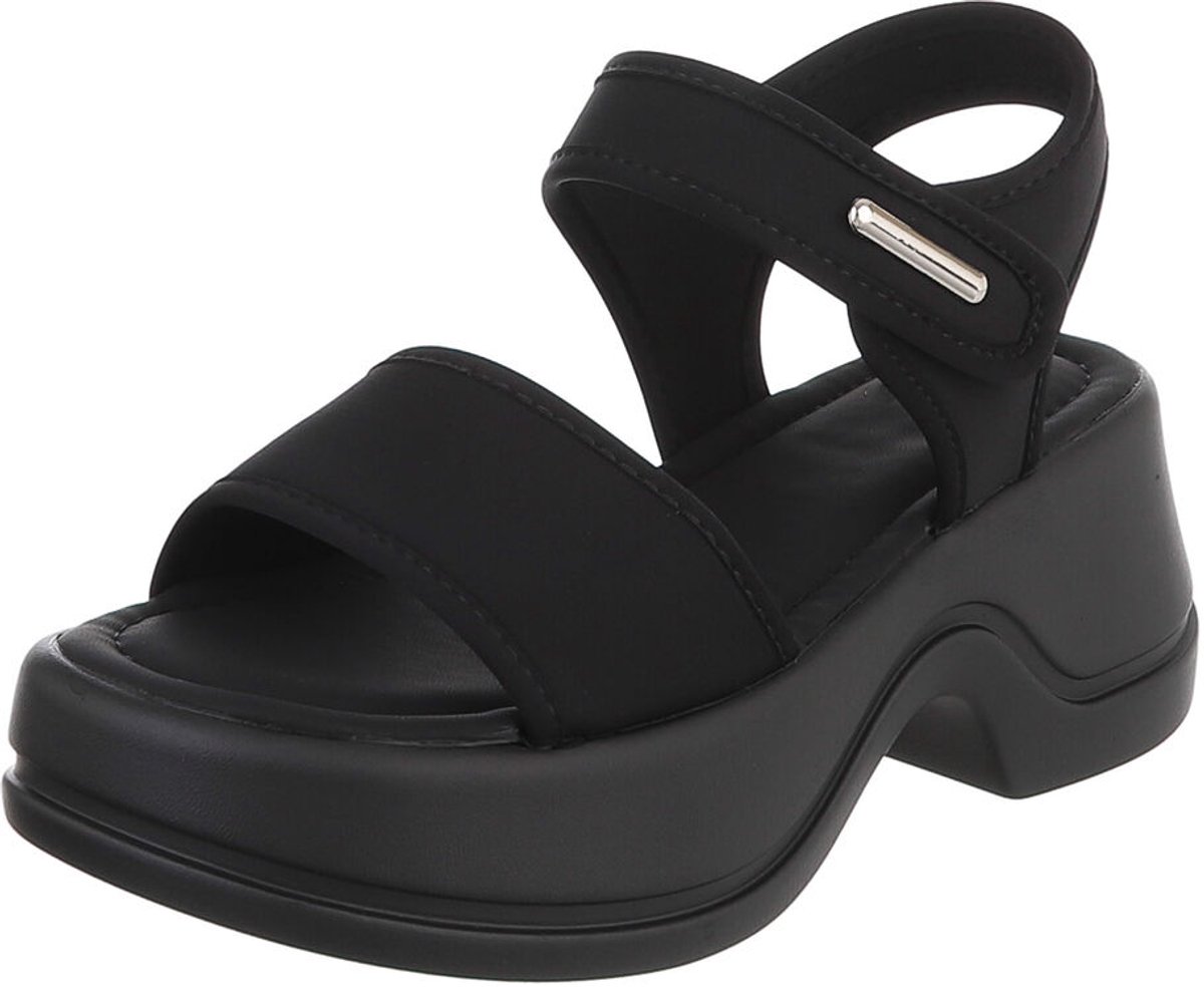 Sandalette - Verstelbare enkelband - Dames Mt:37