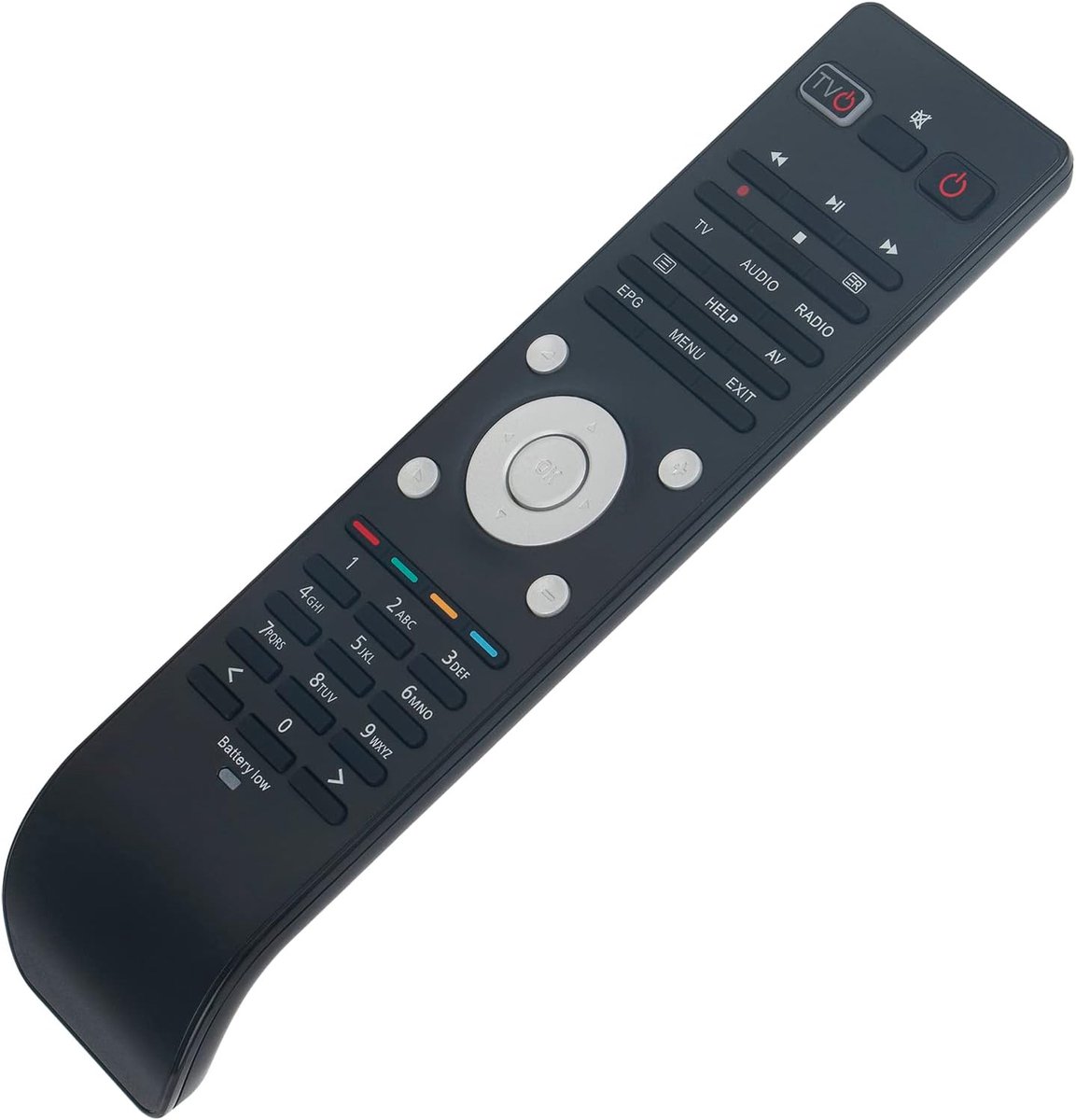 Afstandsbediening Vervangen - Universele Bediening - Set-top Box Bediening - Direct Gebruiksklaar - 10 Meter Bereik - Zwart