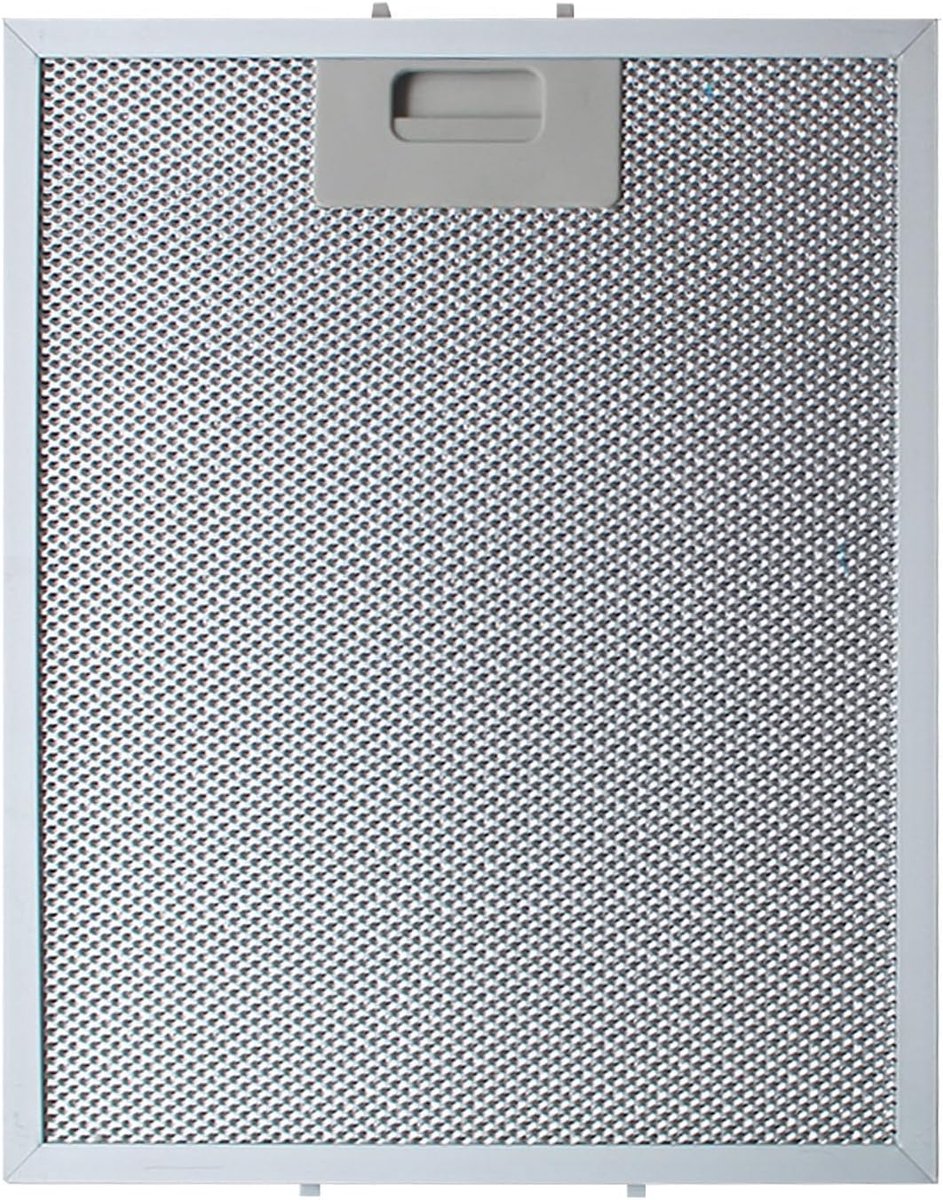 SnelShoppen - Universeel Metalen Vetfilter voor Afzuigkap - Keukenfilter metaal - 267x305mm - Geschikt voor Keukenafzuiger en Dampkap - Hoogwaardig Fi