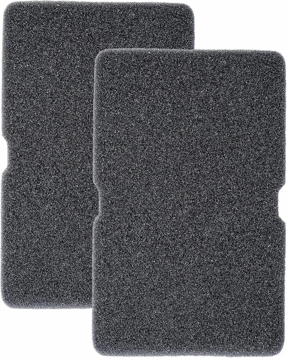 SnelShoppen - Set van 2 Filters voor Droger Warmtepompdroger | Sponsfilter Pluisfilter 240 x 150 x 10 mm voor Condensdroger | Fusselfilter Schuimfilte