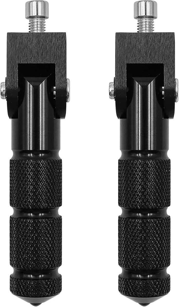 Universele Motorfiets Voetsteun 2 STKS - Opvouwbare Steunstang 8MM Voor Motoren en Elektrische Voertuigen