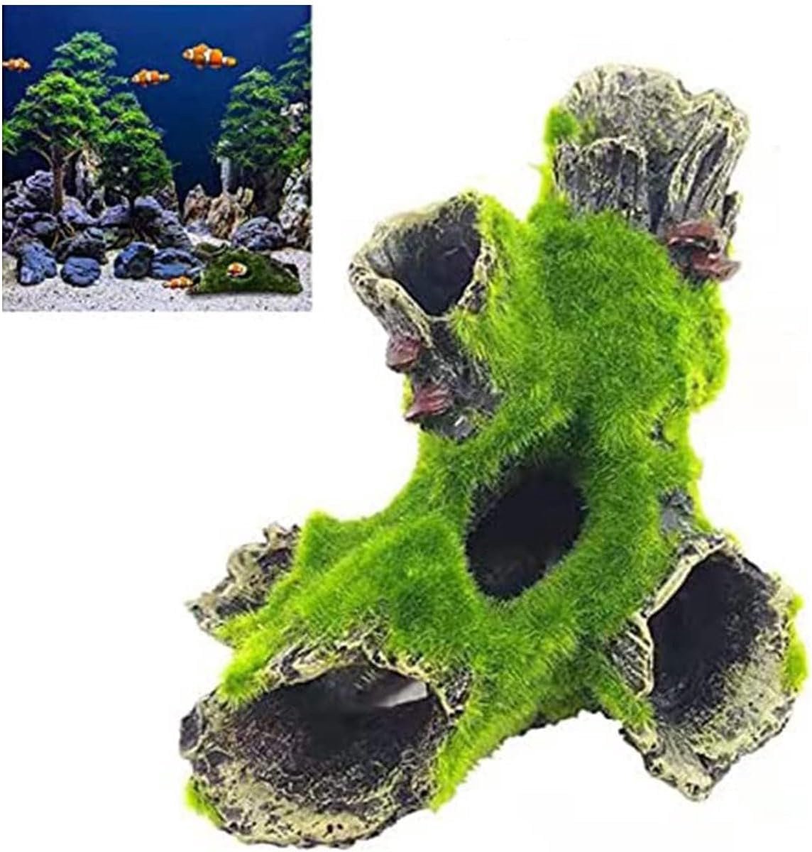 SnelShoppen - Aquarium Decoratie Kunststof Huis en Schuilplaats voor Vissen, Veilige Ornamenten van Hoogwaardige Hars, Ideaal voor Zoetwateraquariums,