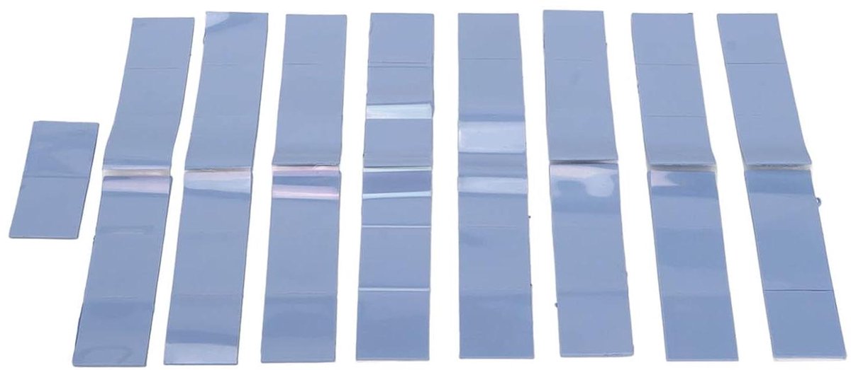Thermische Pads - Koelpads Siliconen - Elektronica Koeling - Hoge Thermische Geleiding - 50 Stuks - Grijs