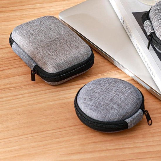 2 Pcs External Hard Drive Enclosure Hard Shell Cover for Extreme Travel Bag - Protective Cover for External Hard Drive Transport Cable Bag van Merkloos — afbeelding 4