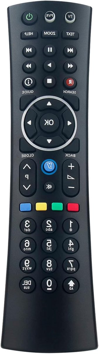 Vervangende Afstandsbediening - Universele Controller - TV Bediening - Ergonomisch Ontwerp - 215 cm - Zwart