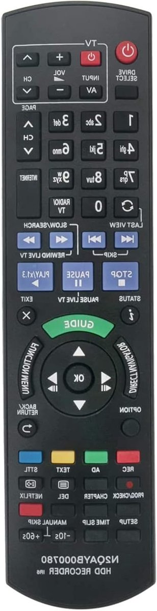 Vervangende Afstandsbediening - Universele Controller - Apparaat Bediening - Snelle Reactie - 10 Meter Bereik - Zwart