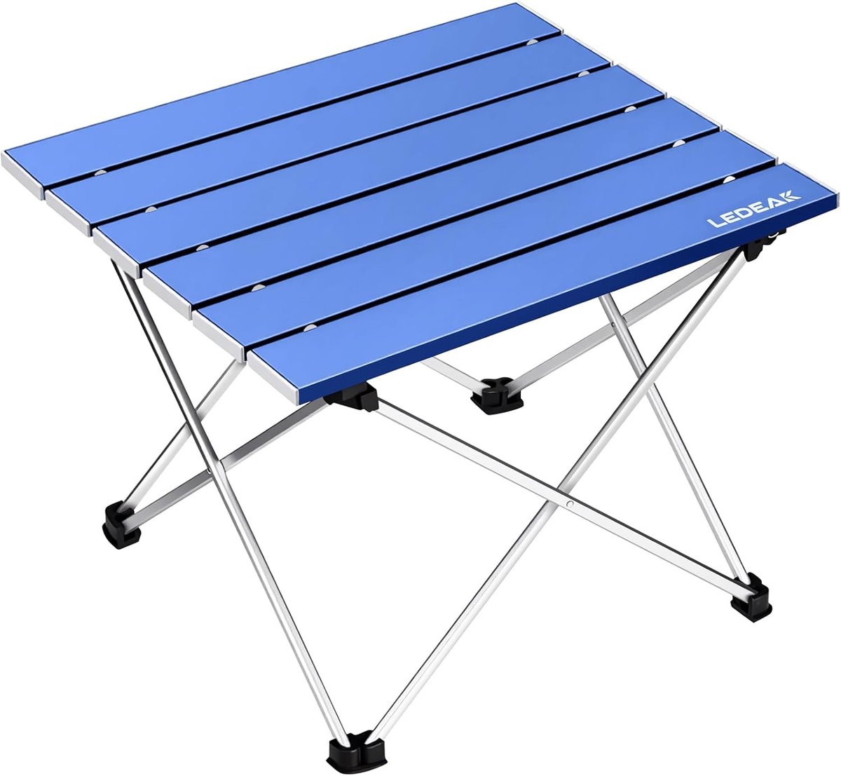 SnelShoppen - Opvouwbare Campingtafel, Aluminium Vouwtafel, Ultra Licht, Inclusief Tas, Gemakkelijk te Dragen, Ideaal voor Kamperen, Picknick, Koken,