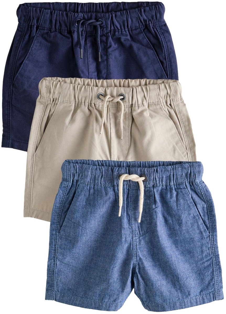 Next - Jongens - Verpakking van 3 pull-on broekjes - Blauw