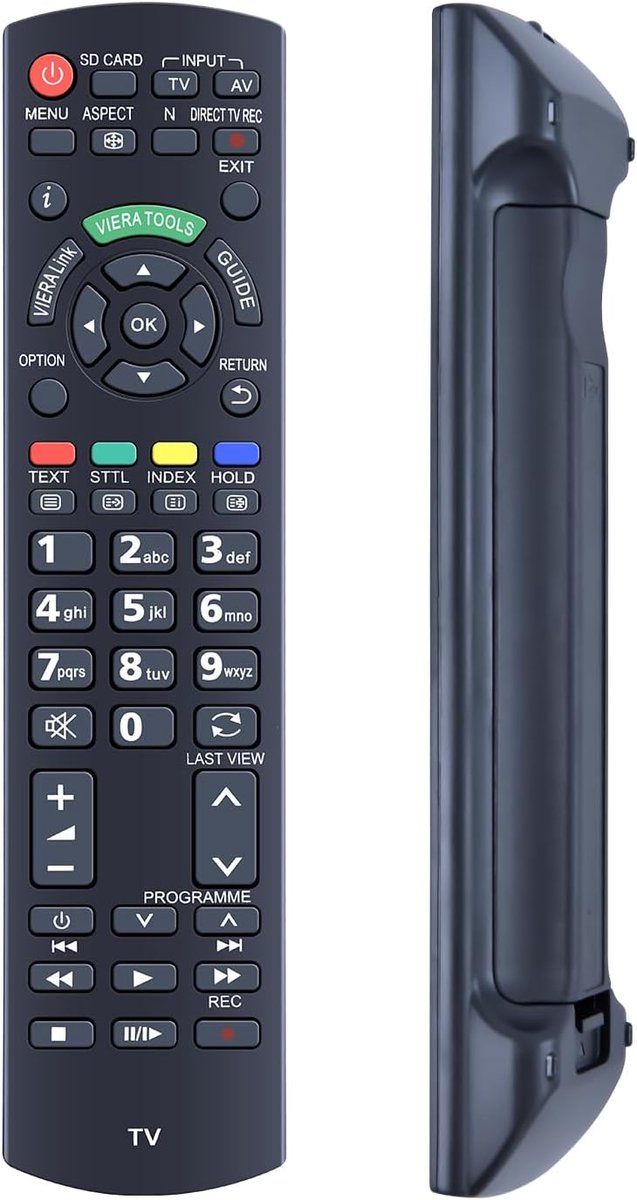 N2QAYB000487 TV Replacement Remote Control Compatible with Panasonic TV - ShopVlot