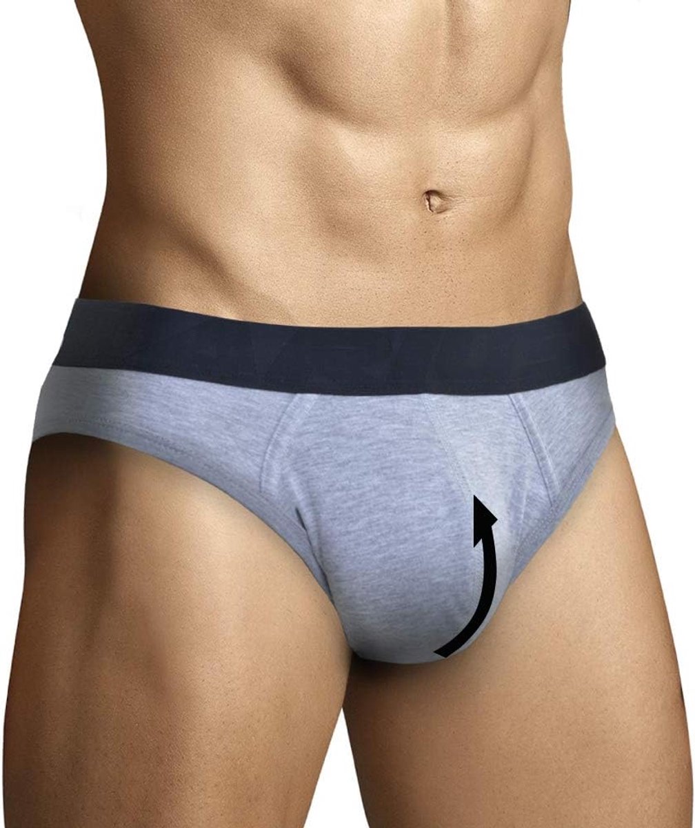 ARIUS Briefs with lining on the front to increase the volume and size of the male features and for a round shape - ShopVlot