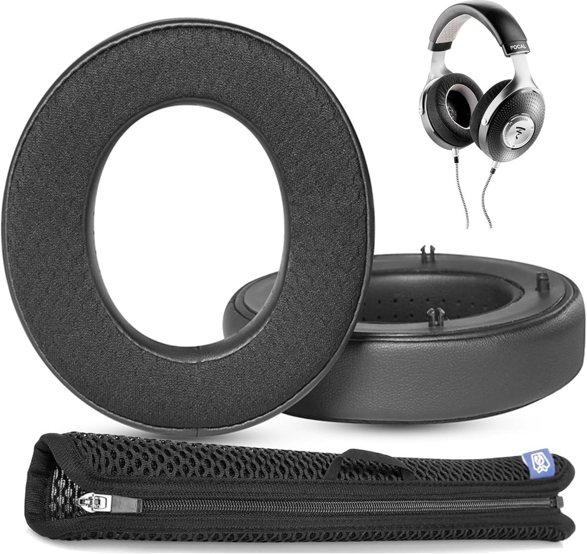 Ear Pads and Headband Cushion Compatible with Focal Elegia/Clear MG/Clear/Utopia/Elex/Stellia/Celestee/Radiance - ShopVlot